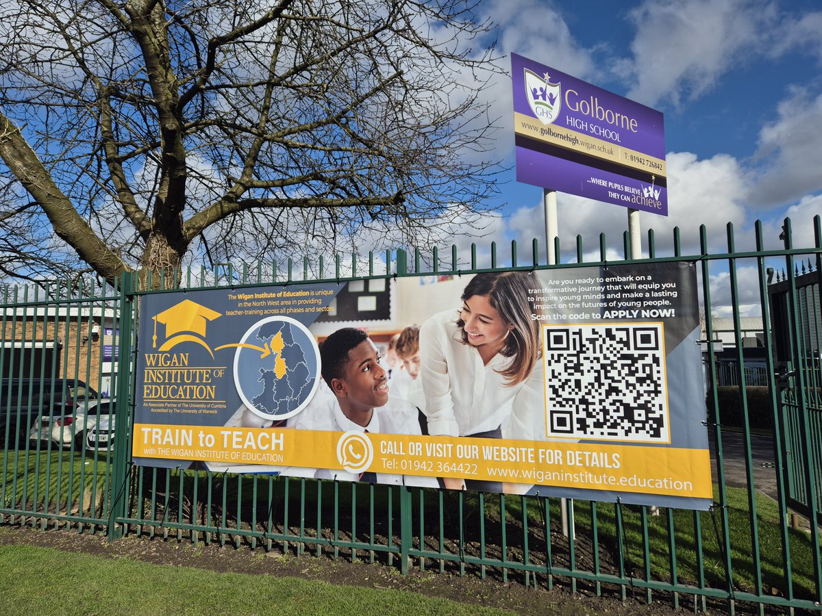 GolborneTrinity (@golbornetrinity) on Twitter photo Tomorrow! Thursday 27th Feb, pop into <a href="/GolborneHigh/">Golborne High School</a> from 1pm to find out about training to teach from Sept 2025
<a href="/AspireFed/">The Aspire Federation</a> <a href="/byrchall/">Byrchall High School</a> <a href="/HawkleyHallHigh/">Hawkley Hall High</a> <a href="/MarusBridge/">Marus Bridge Primary</a> <a href="/winstanleycoll/">Winstanley College</a> Tomorrow! Thursday 27th Feb, pop into <a href="/GolborneHigh/">Golborne High School</a> from 1pm to find out about training to teach from Sept 2025
<a href="/AspireFed/">The Aspire Federation</a> <a href="/byrchall/">Byrchall High School</a> <a href="/HawkleyHallHigh/">Hawkley Hall High</a> <a href="/MarusBridge/">Marus Bridge Primary</a> <a href="/winstanleycoll/">Winstanley College</a>