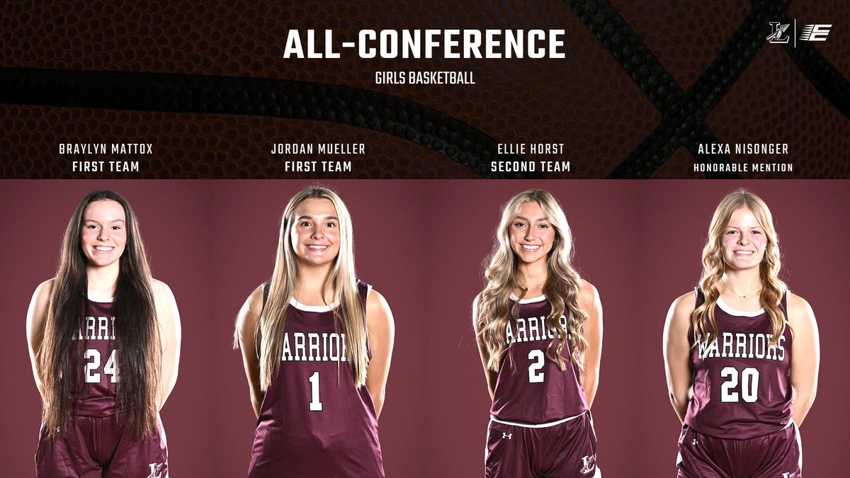 🏀Big congratulations to these four GREAT girls for earning All-Conference honors in the Eastern Cincinnati Conference!