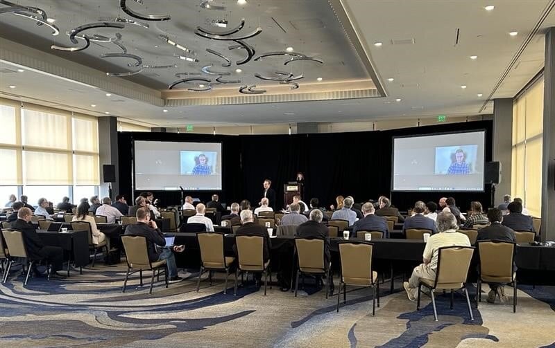 NetInsight's tweet image. 🚀 VidTrans 2025 is live! We kicked off in Marina del Rey yesterday!💡
Our Cloud Expert Jonathan Smith presented &quot;Evolving Live Sports Transport&quot; and the full team had great conversations! 

#VidTrans2025 #NetInsight #LiveSports