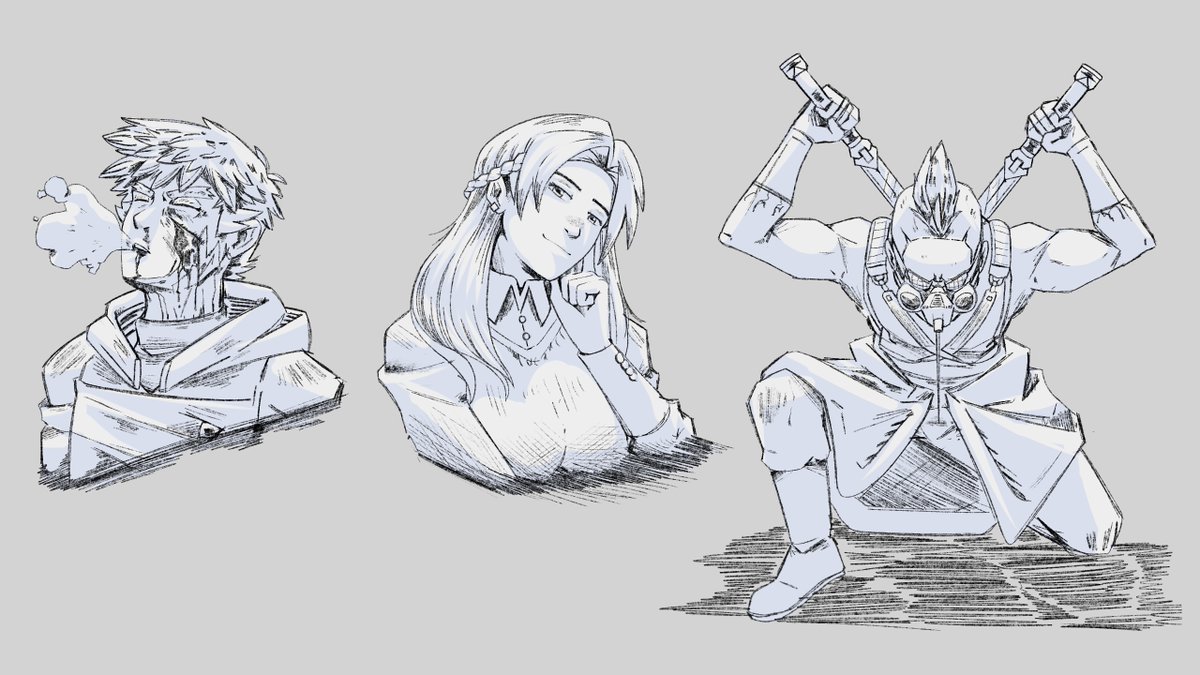 skit_kin's tweet image. Back to the grind

#procreate #sketch