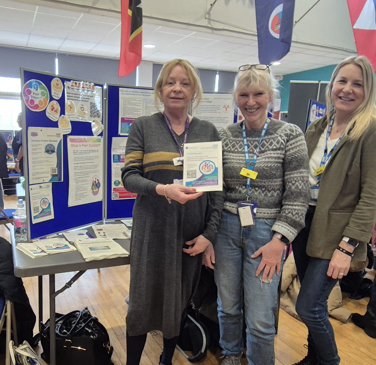 <a href="/LPTpatientexp/">@LPTpatientexp</a> patient experience and involvement team are at the African Caribbean centre today for a health event with UHL. <a href="/LPTnhs/">Leicestershire Partnership NHS Trust</a> <a href="/AKirk3524/">Alison Kirk 💙</a> <a href="/RecoveryCollege/">Leicestershire Recovery College</a> talking all things involvement, recovery and peer support.