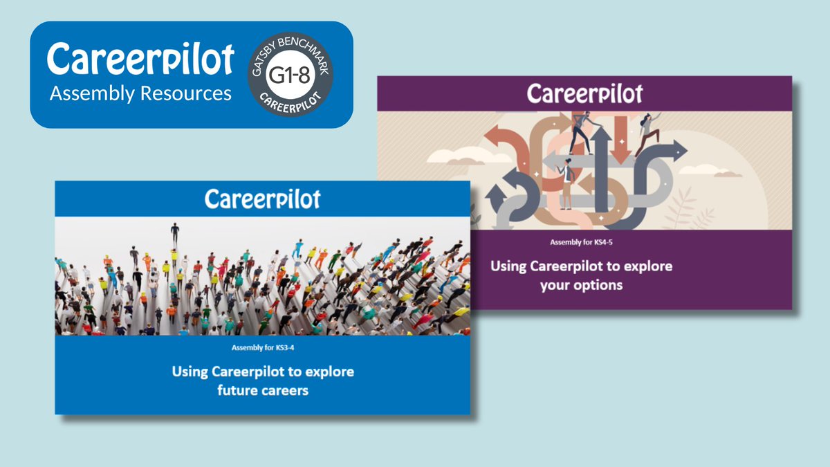 Need help introducing Careerpilot to your students? We have developed KS4 &amp;5 resources to help you deliver short assemblies. Just visit the Careerpilot Adviser Zone with your admin password to access: careerpilot.org.uk/adviser-zone/q… #NCW2025