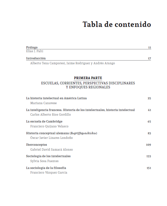 RodrigoMorenoGu's tweet photo. Muy completa #NovedadEditorial sobre historia intelectual (escuelas, corrientes, enfoques, categorías, herramientas...):
Metodología y prácticas para la historia intelectual,
ed. Tena, Rodríguez y Arango (Bogotá, UPN/UA/UN, 2024)
Libre descarga 👉https://t.co/MsyP0KRCRK https://t.co/3Rlg8bSgY7
