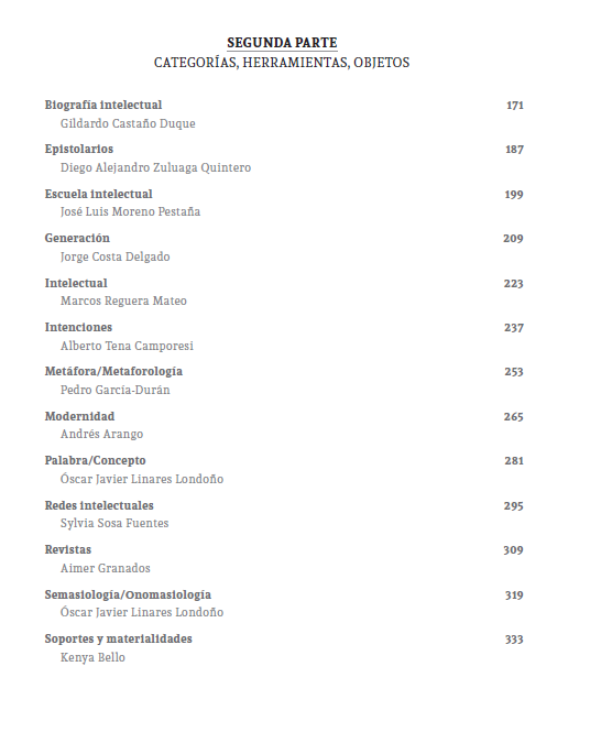 RodrigoMorenoGu's tweet photo. Muy completa #NovedadEditorial sobre historia intelectual (escuelas, corrientes, enfoques, categorías, herramientas...):
Metodología y prácticas para la historia intelectual,
ed. Tena, Rodríguez y Arango (Bogotá, UPN/UA/UN, 2024)
Libre descarga 👉https://t.co/MsyP0KRCRK https://t.co/3Rlg8bSgY7