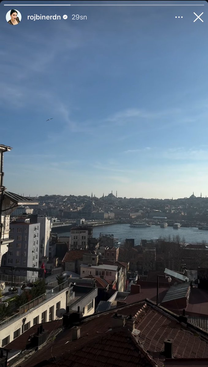 #RojbinErden’in yeni instagram hikayesi✨🆕