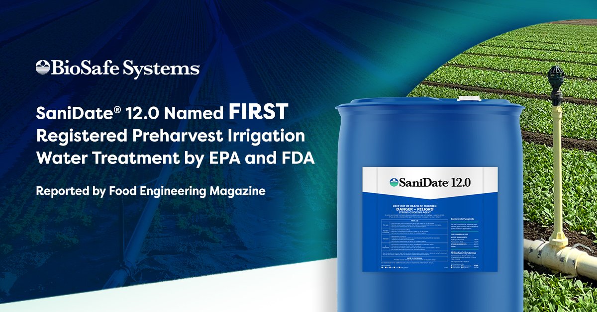 BioSafe_Systems's tweet image. biosafesystems.com/news/sanidate-…