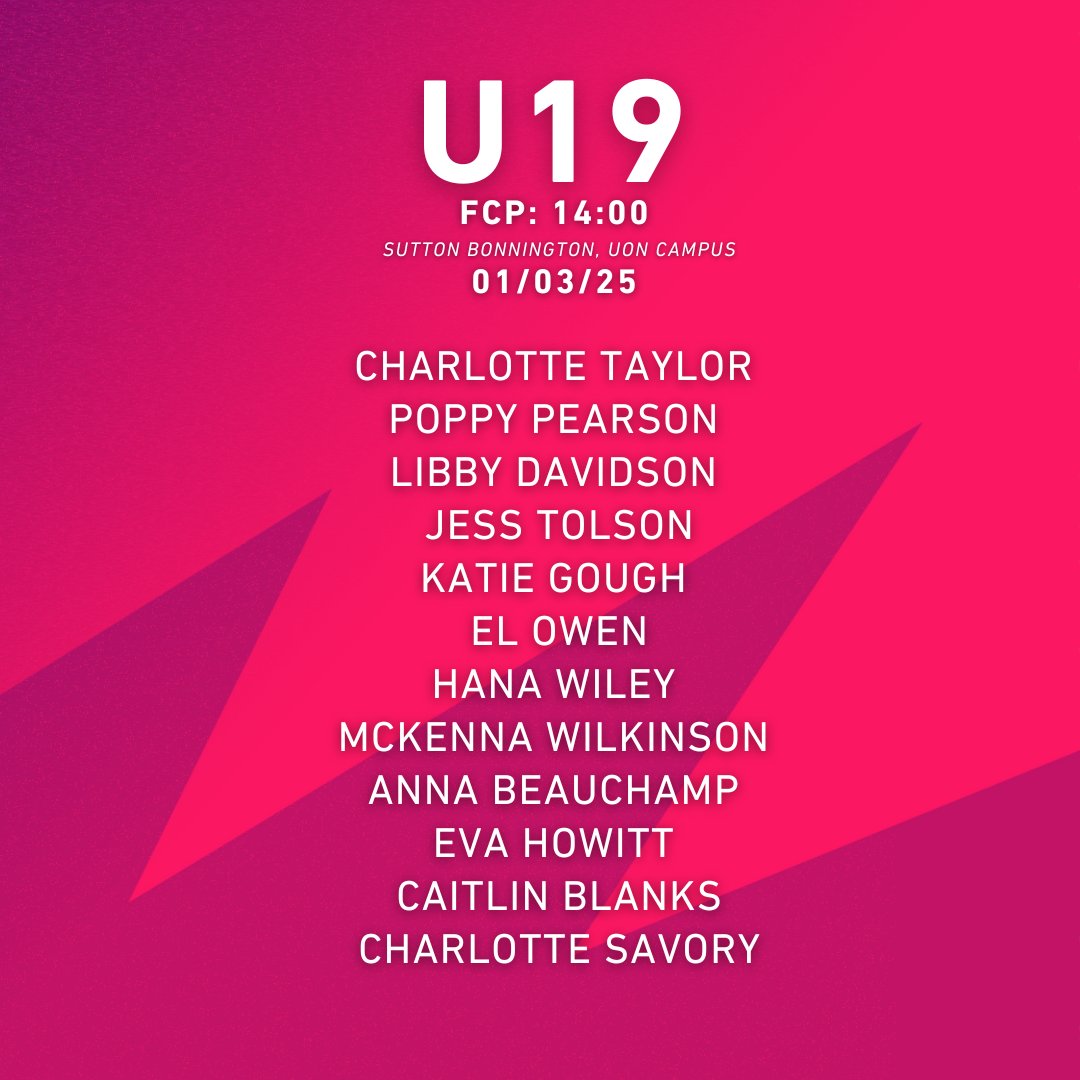 Lightning_Acad's tweet photo. Here’s our squads for our first local derby 😤⚔ https://t.co/bdzb3ABZRB