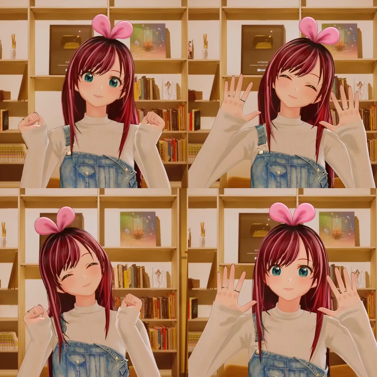 Kizuna AI officially announces her comeback after a 3 year hiatus along with a new upgraded look! ✨