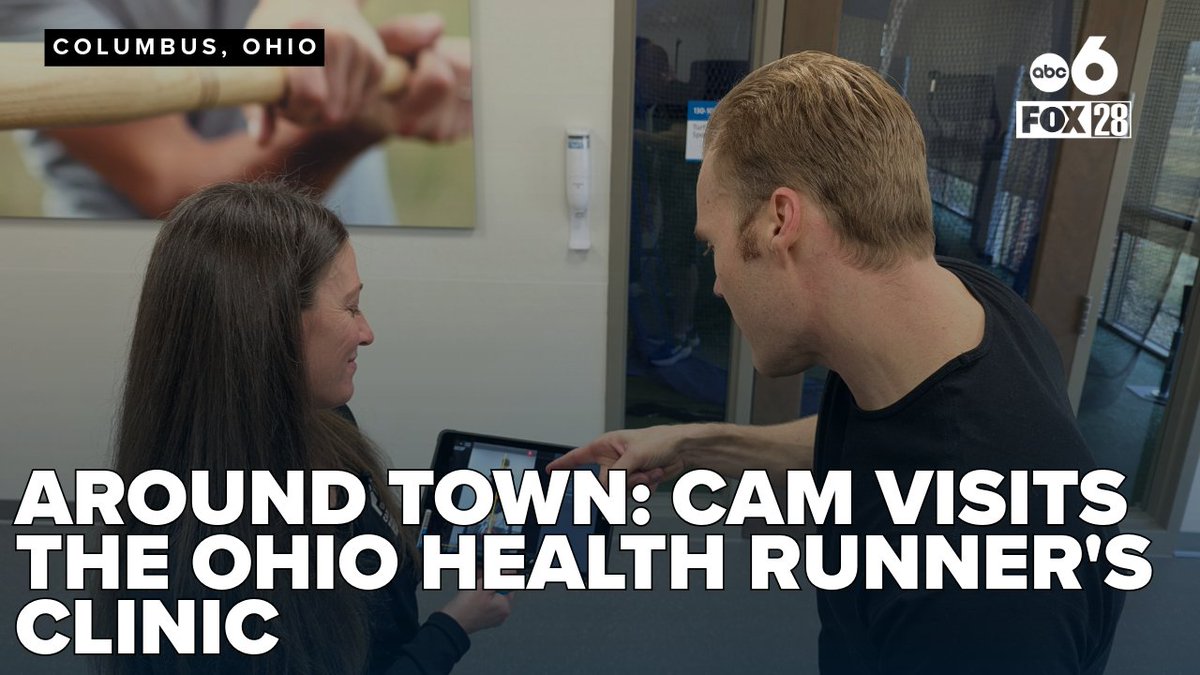 <a href="/CameronFontana/">Cameron Fontana</a> visits the <a href="/OhioHealth/">OhioHealth</a> Runner's Clinic
Watch: bit.ly/4bgOjOO