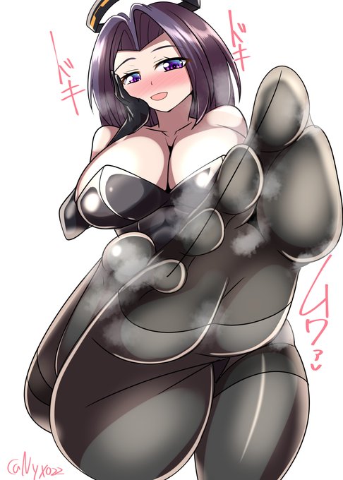 「ふふふ…天龍ちゃんには内緒よぉ…?///」  ムレムレ黒タイツ足裏を嗅がせてくれる龍田さん(ˇωˇ)連続1818日目   #艦これ版真剣お絵描き60分一本勝負_20250226#艦これ版深夜の真剣お絵描き60分一本勝負 #10000日チャレンジ #めび環んどろ #龍田 