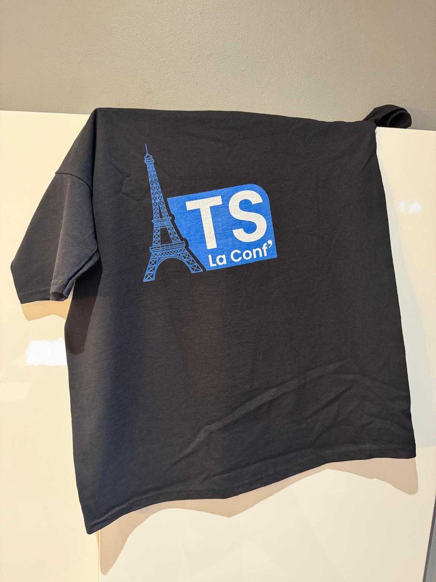 BeJS_'s tweet image. Shipped 👕 👕👕 😚 #ParisTSconf
Come get yours next Friday 🤪➡️ la-conf.typescript.paris
#conference #typescript #paris #community #swag