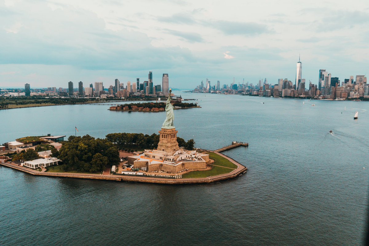 The beautiful Lady Liberty 🗽 🤩