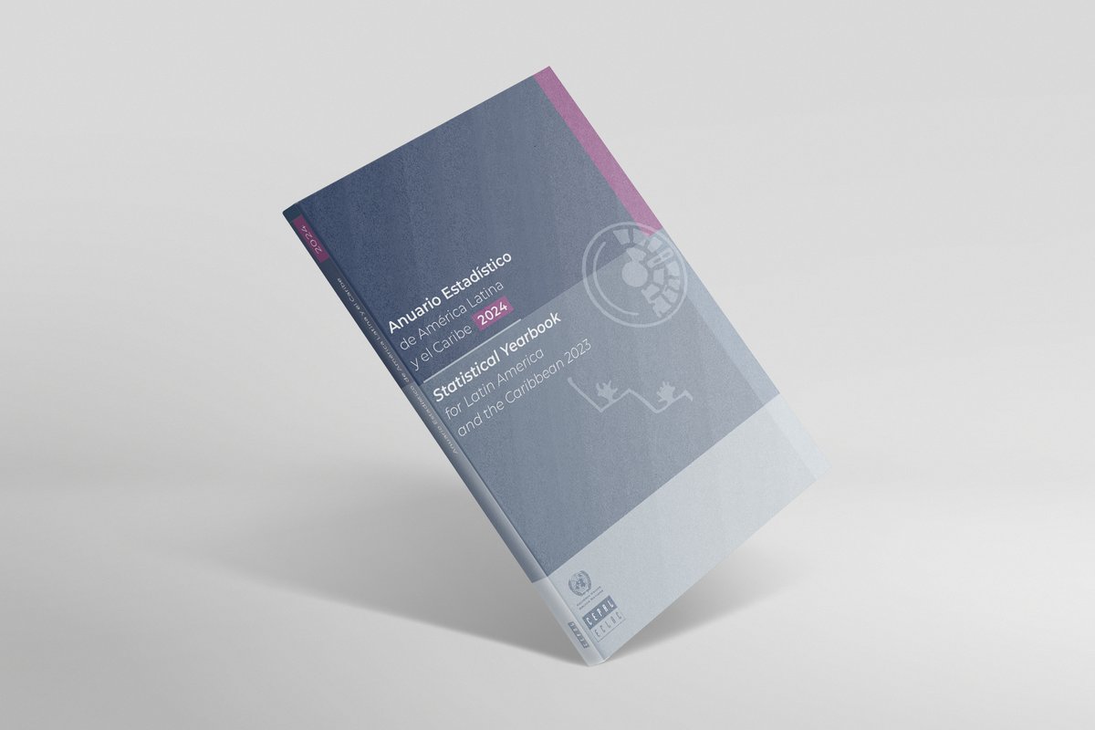 📊 Nueva edición del Anuario Estadístico de la #CEPAL entrega datos relevantes sobre la situación económica, social y ambiental de #AméricaLatina y el #Caribe.
La versión 2024 de la publicación anual actualiza una selección de estadísticas clave sobre los tres pilares del