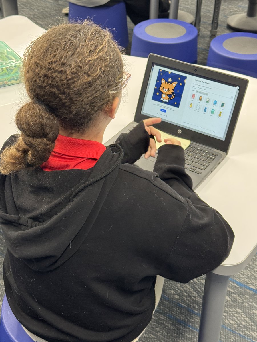 amyleitner06's tweet photo. 🔊😺 5th grade @BlairElemEagles used their voices during library to create animated characters in @AdobeExpress! Students responded to a prompt after reading a book discussing which prized possession they would save if their house was ablaze. @QueenB_Beta @MrsAtchisonMATH @CFBDLS https://t.co/4zDIlm2OMW