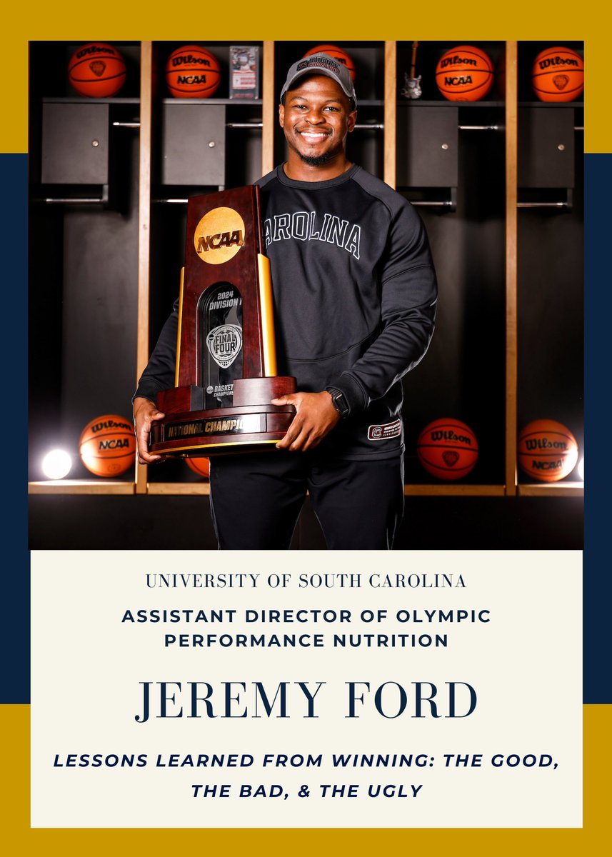ND_Performance's tweet image. 📢📢Sports Performance Summit Presenter Announcement📢📢 @MollyBinetti @dcraigo50 & Jeremy Ford from @GamecockWBB & @GamecocksOnline will be joining us in June. Sign up now to secure your spot & catch their presentation! fightingirish.com/splt/performan…