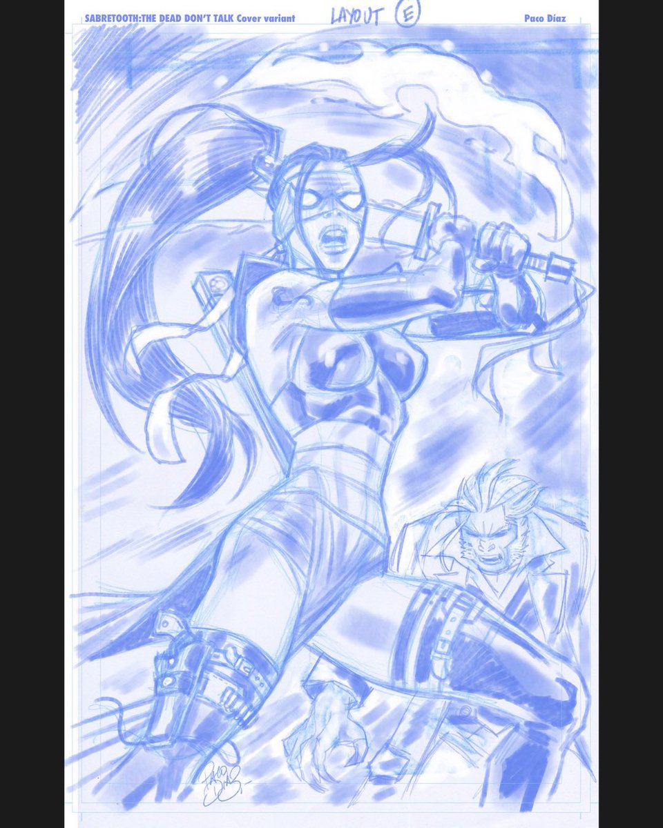 Paco Diaz comic book artist tweet media