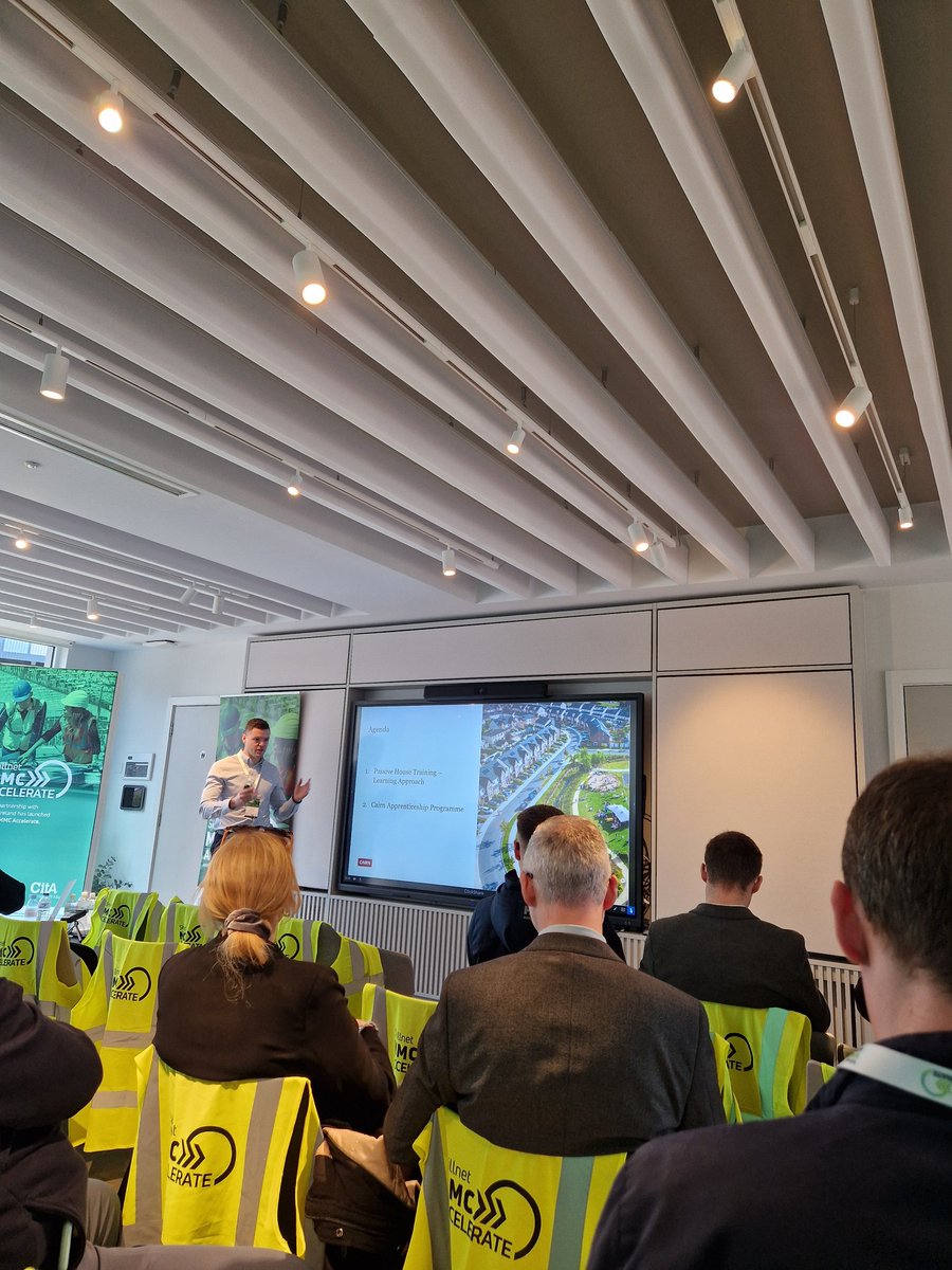Skillnet MMC Accelerate (@skillnetmmcacc) on Twitter photo Jamie Gallagher, Organisational Development and Engagement Manager at <a href="/CairnHomes/">Cairn Homes</a>, closes our speeches at today’s event with an insight into how Cairn are addressing the shortfall of 4,483 apprentices in Ireland through the introduction of the Cairn Apprenticeship Programme. Jamie Gallagher, Organisational Development and Engagement Manager at <a href="/CairnHomes/">Cairn Homes</a>, closes our speeches at today’s event with an insight into how Cairn are addressing the shortfall of 4,483 apprentices in Ireland through the introduction of the Cairn Apprenticeship Programme.