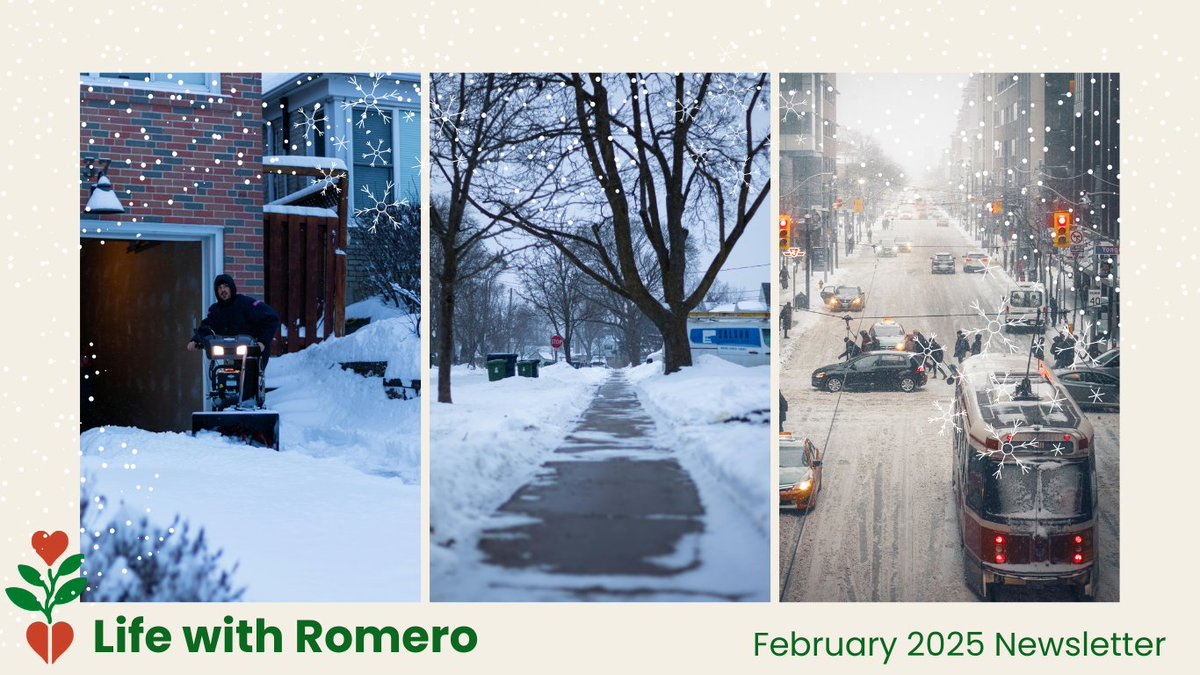 Life with Romero: February 2025 Newsletter - mailchi.mp/romerohouse/li… Our February News letter is out! As winter turns to spring, we celebrate former residents' success, how to join the Romero House as a Community hosts, and a warm invite to the Howcroft Lecture on March 3.