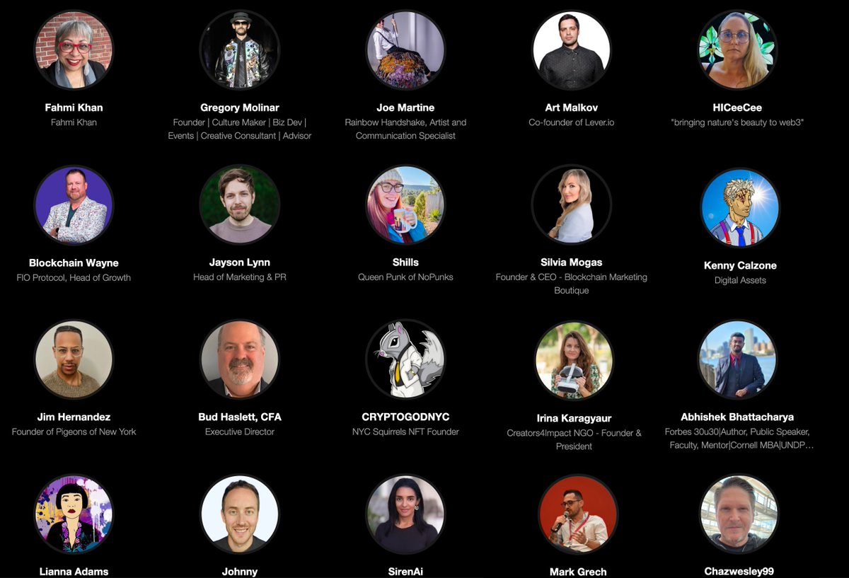 #NFTNYC2025 is bringing the best NFT Communities together under one roof! 🤝

The Community track will feature top NFT Projects, Collectors, Leaders and Storytellers who are driving engagement, culture, and adoption in the space.

View Speakers 👉 nft.nyc/speakers/commu…