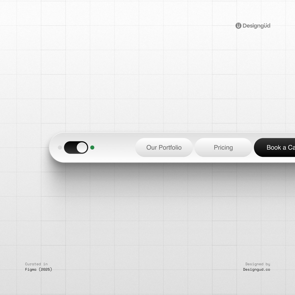 Vinz_DG's tweet image. A closer look. UI nav bar Figma design.😊