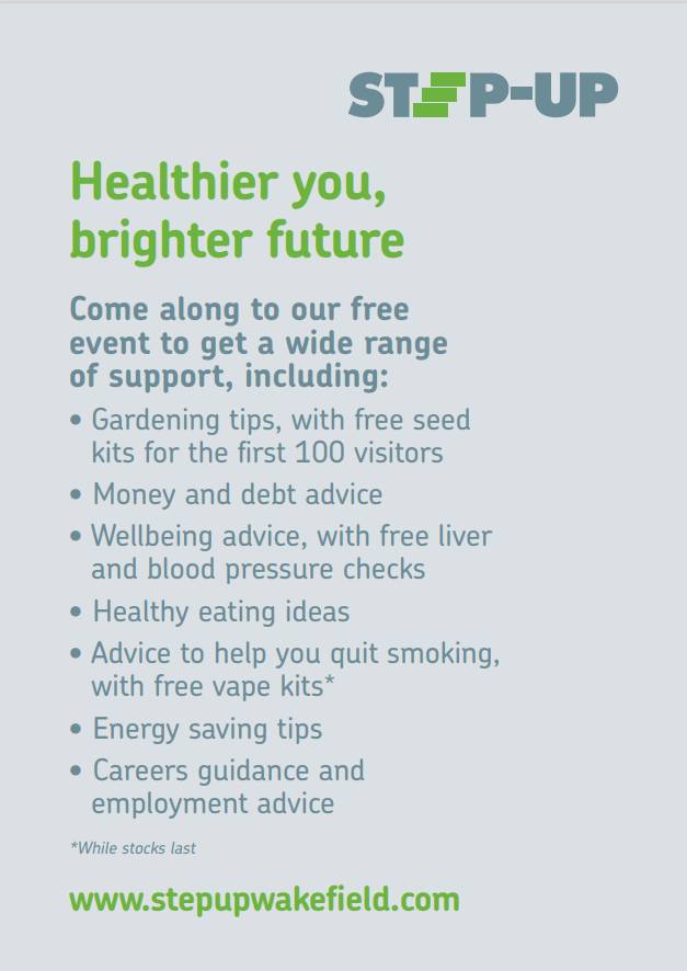 🌱✨ Spring into 2025 with Step Up! ✨🌱
Ready to save money and live a healthier life in 2025? Join us for a FREE event focused on helping you take control of your finances and wellbeing. Plus, our Step  Up advisors will be in attendance as well.
#SpringInto2025 #CareerSupport