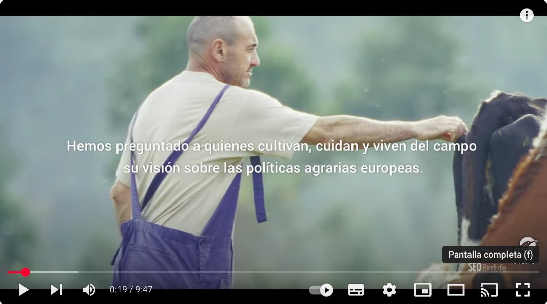 👩‍🌾  Hay hombres y mujeres que trabajan en el medio rural convencidos de que conservar la #biodiversidad, lejos de ser un inconveniente, es un factor que genera rentabilidad y valor añadido a sus productos. Son “Las otras voces del campo”, 🍇 🐝 🍐.
📽️ youtube.com/watch?v=ThTWQ4…