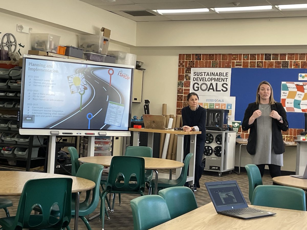 Happening now! K-5 Parent presentation on our GPS Maker Spaces across the district.  ⁦<a href="/GreenwichPSSci/">Tara Fogel</a>⁩ ⁦<a href="/DrJones_GPS/">Dr. Toni Jones</a>⁩⁦<a href="/GPSDistrict/">Greenwich Public Schools</a>⁩