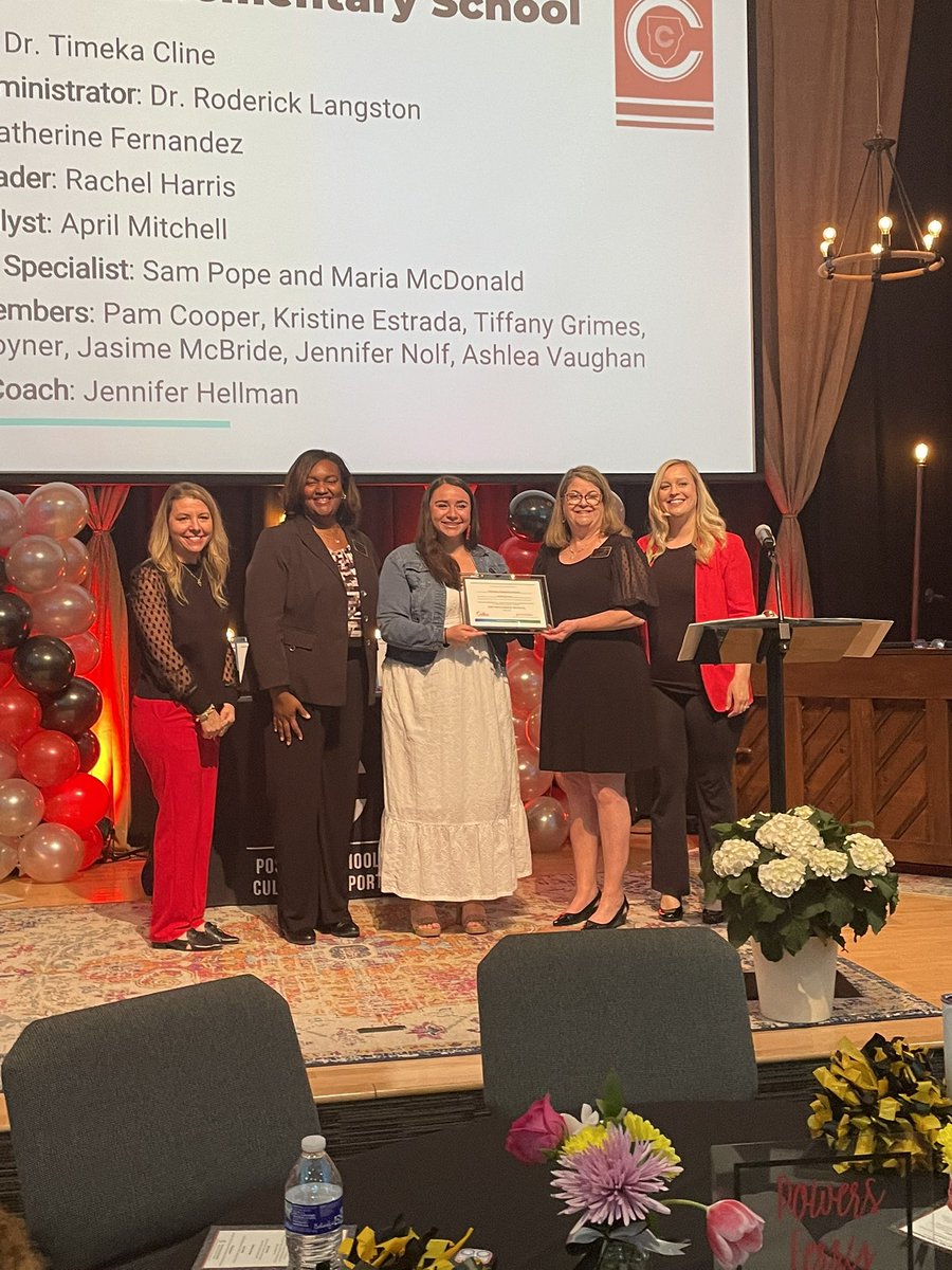 Congratulations to our school community and PBIS committee for earning the PBIS Distinguished School Award! The only elementary school and Cobb school to get this award twice. <a href="/NESBraves/">Nickajack Elementary</a>  <a href="/cobb_pbis/">CobbPBIS</a>