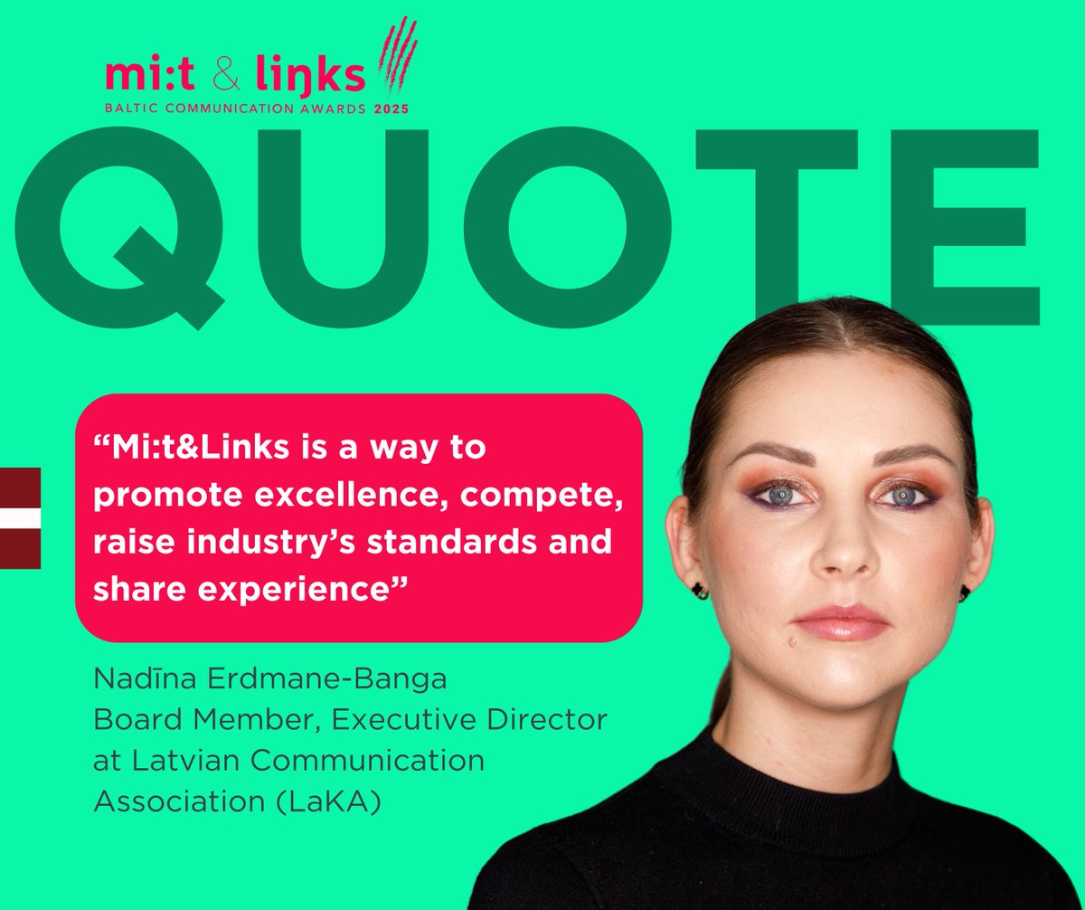 📷 The Regular entry period ends in 5 days until March 3rd, 15:59 EET📷.
Secure your spot and be part of the excellence 📷 miitandlinks.com/en