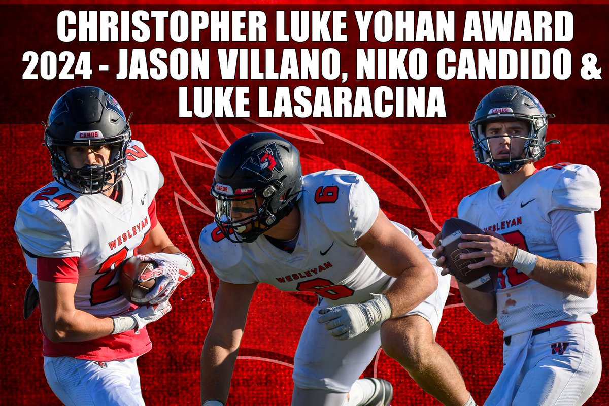 Congratulations to our Christopher Luke Yohan Award winners!    

#RollCards