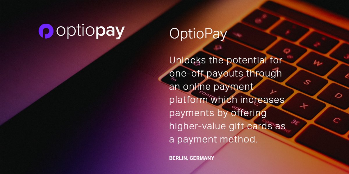 HallLasony31031's tweet image. Nicole Junkermann &amp;amp; OptioPay: The future of payouts with higher-value gift cards! 🌟📲 #TechSimplicity