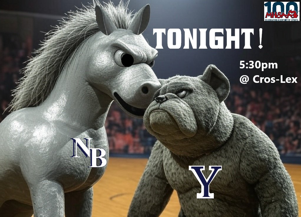 NB Athletics (@northbranchad) on Twitter photo Tonight! MHSAA District Showdown. 🏀🏀🏀
North Branch (13-10) vs Yale (19-3) Boys Basketball.
5:30pm.
NFHS Network Stream:
nfhsnetwork.com/events/croswel…
GoFan Tickets: gofan.co/event/3257257?…
<a href="/ThumbTailgater/">ThumbTailgaterSports</a> <a href="/G_StuckOnSports/">Get Stuck On Sports</a> <a href="/LetsTalkSports3/">Let's Talk Sports</a>
Let's Go! Tonight! MHSAA District Showdown. 🏀🏀🏀
North Branch (13-10) vs Yale (19-3) Boys Basketball.
5:30pm.
NFHS Network Stream:
nfhsnetwork.com/events/croswel…
GoFan Tickets: gofan.co/event/3257257?…
<a href="/ThumbTailgater/">ThumbTailgaterSports</a> <a href="/G_StuckOnSports/">Get Stuck On Sports</a> <a href="/LetsTalkSports3/">Let's Talk Sports</a>
Let's Go!
