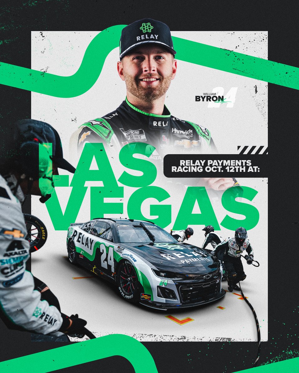 Relay Payments (@relaypayments) on Twitter photo Fast payments, faster laps! The No. 24 <a href="/RelayPayments/">Relay Payments</a> Chevy is ready to hit the track! π
#NASCAR #digitalpayments Fast payments, faster laps! The No. 24 <a href="/RelayPayments/">Relay Payments</a> Chevy is ready to hit the track! π
#NASCAR #digitalpayments