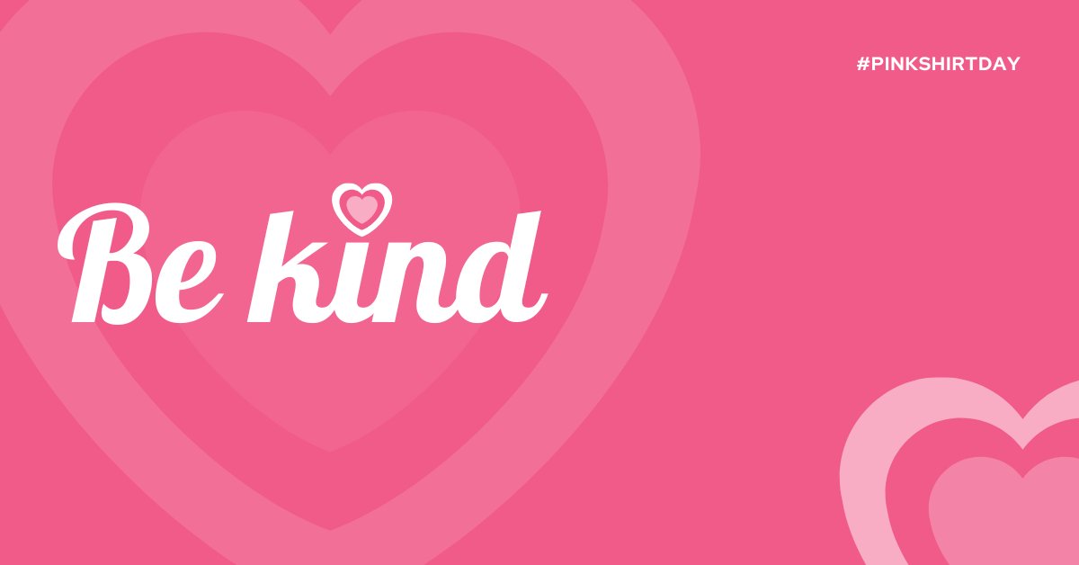 Today is #PinkShirtDay 💖 Bullying impacts 1 in 5 students. Let’s promote kindness, inclusivity and respect in all spaces and stand up against bullying. 

Looking for help? Reach out to your family doctor, the Kids Help Line: 1-800-668-6868, or call or text @988canada at 9.8.8.