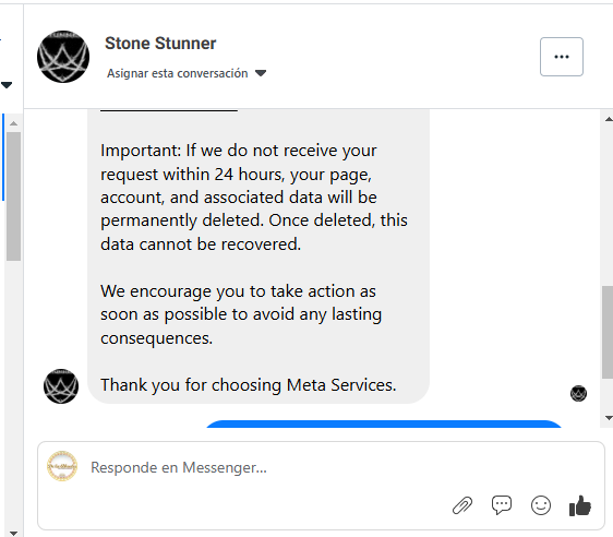 ChavaPalacios's tweet photo. @MetaforBusiness I have a big problem, I received a warning with this message, but I am sure that I did not commit any violation. What is the next step? https://t.co/WWHZBMR7ag