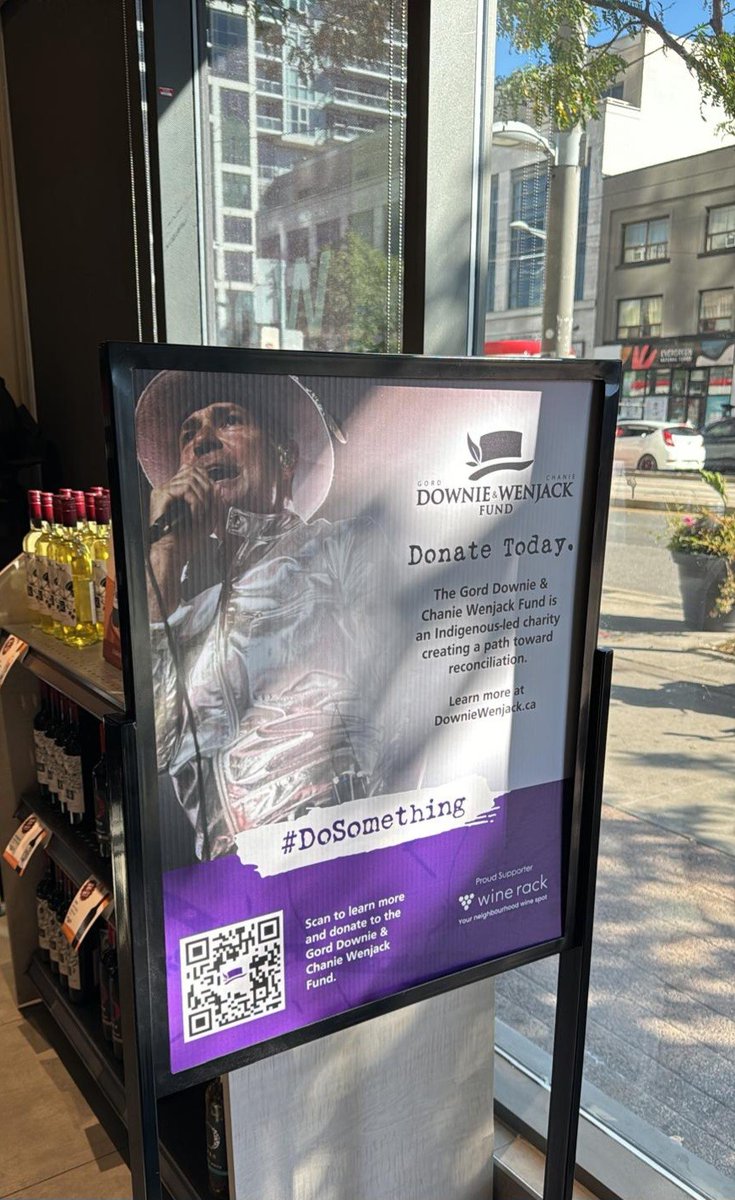 downiewenjack's tweet image. #Miigwetch to Wine Rack, the Store Teams, and everyone who donated! Wine Rack Canada raised more than $100,000 to help us continue to provide access to education on the true history of Canada and the ongoing impact of residential schools.
#DoSomething #ReconciliACTION