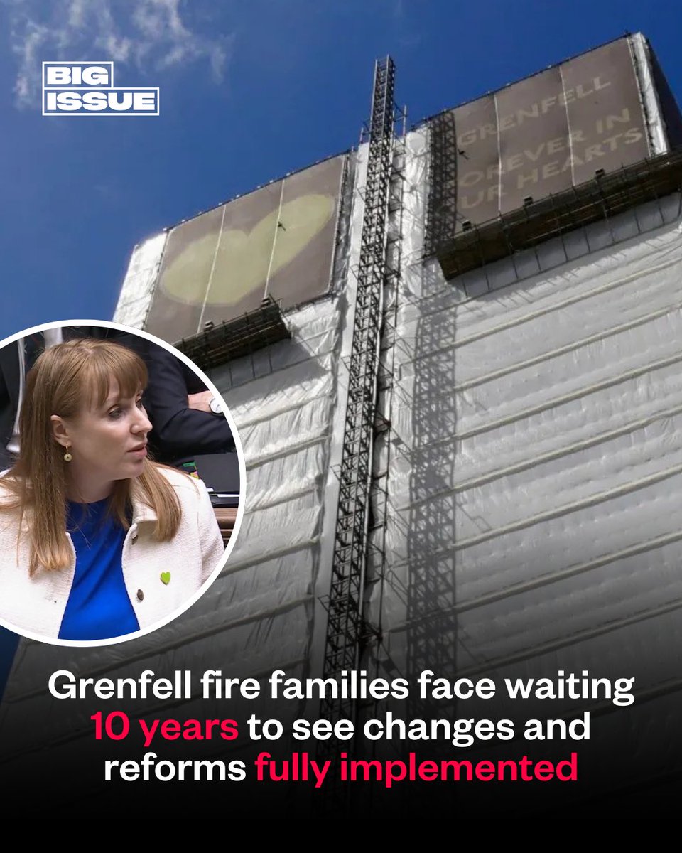 🚨 The government has announced today that it will act on all 58 recommendations from the Grenfell Tower Inquiry.

But some changes won’t come into force until more than a decade after the disaster.

🧵 Let’s break down what this means. (1/7) ⬇️