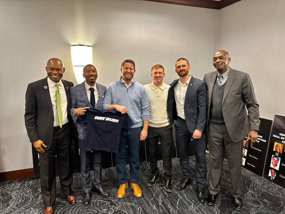 ✍️ Written in Indiana Soccer History

Congratulations to Ray Gaddis, Matt Hedges and Perry Kitchen, three members of USA of Indiana Indy Burn 1990 Boys Eagles, on your induction to the Indiana Soccer Hall of Fame. 

Read more here: usaofindiana.org/indiana-soccer…