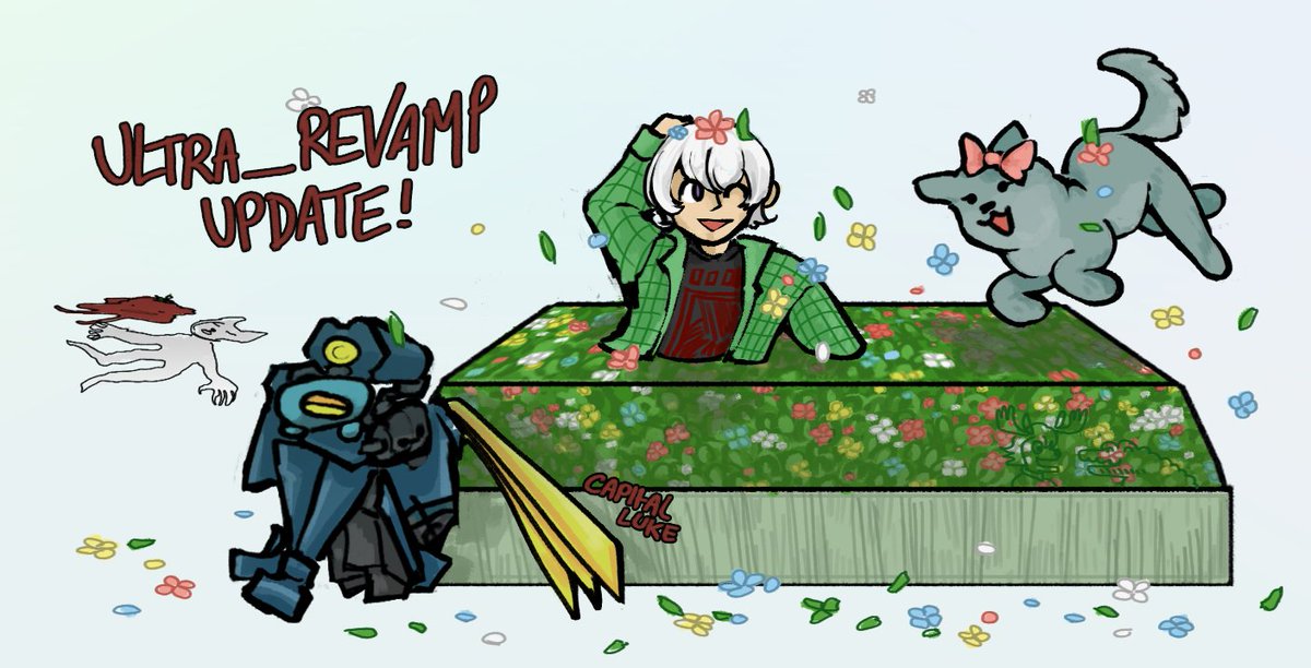 C_LukeFloormat's tweet image. #ULTRAKILL update celebration yay. Featuring @HakitaDev and @ActionDawg