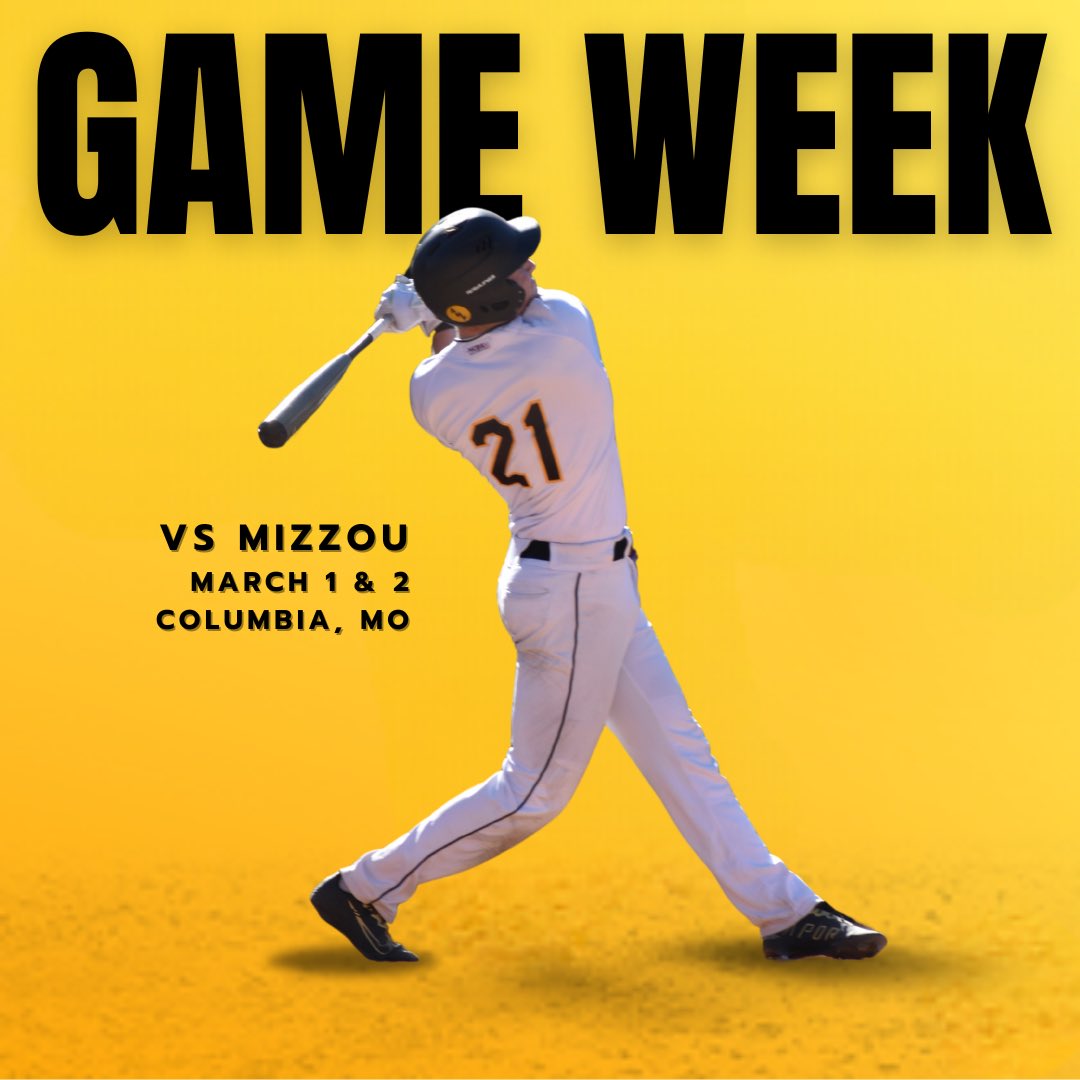 The Hawks are back in action this weekend as they travel to Mizzou🦅

Games will take place:
Saturday March 1st - 11 a.m. &amp; 2 p.m.
Sunday March 2nd - 11 a.m.

📍Atkins Ballfield, Columbia, MO

Make sure to follow along with our game changer linked in bio!

Go hawks🐤