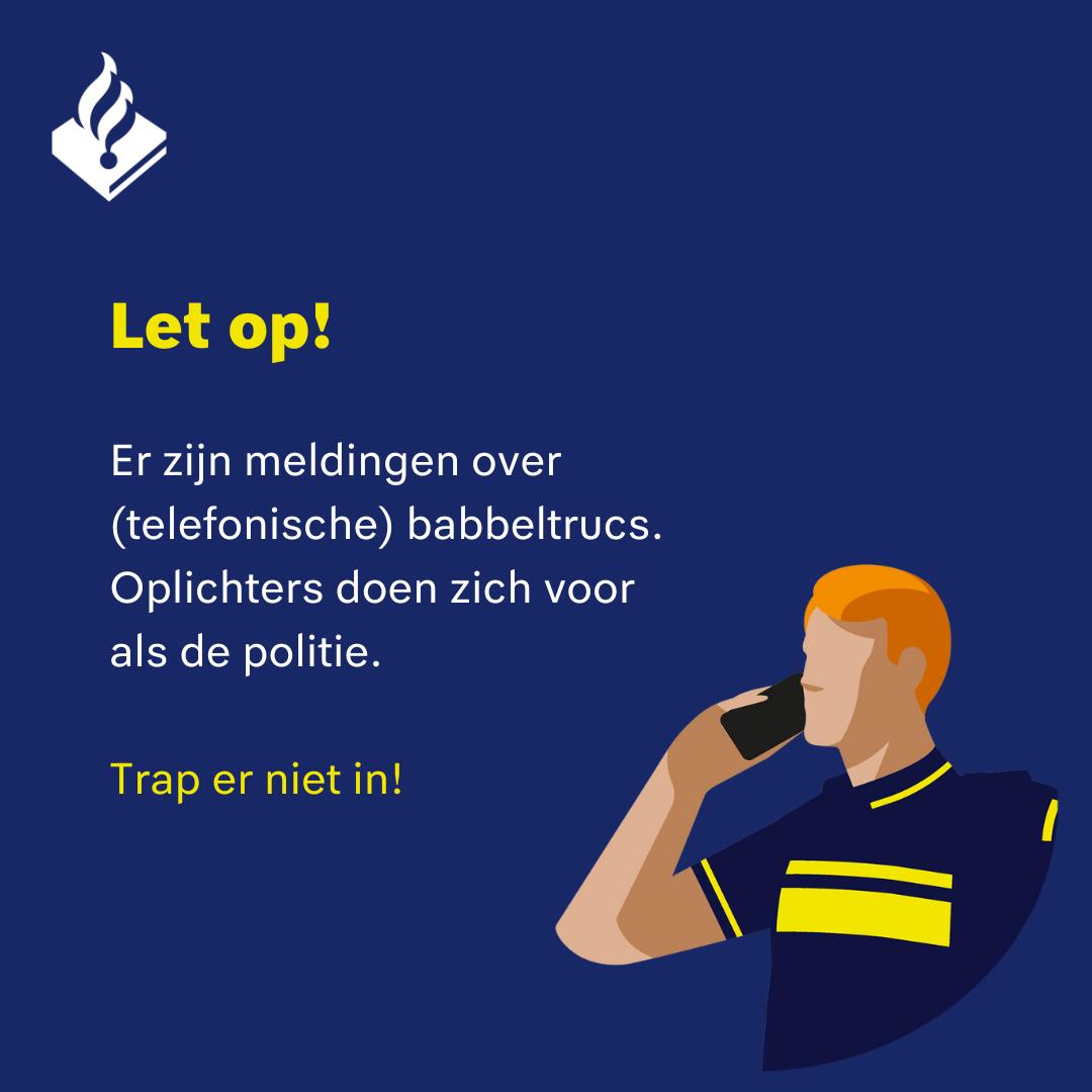 🚨Nepagenten actief🚨
In de gemeente Lopik zijn nepagenten actief. De nepagenten bellen slachtoffers (vaak ouderen) op en vragen o.a. over waardevolle spullen, geld of bankpassen en bieden aan die spullen veilig te bewaren. De politie zal dit nooit doen! Geef nooit iets af! ^MZ