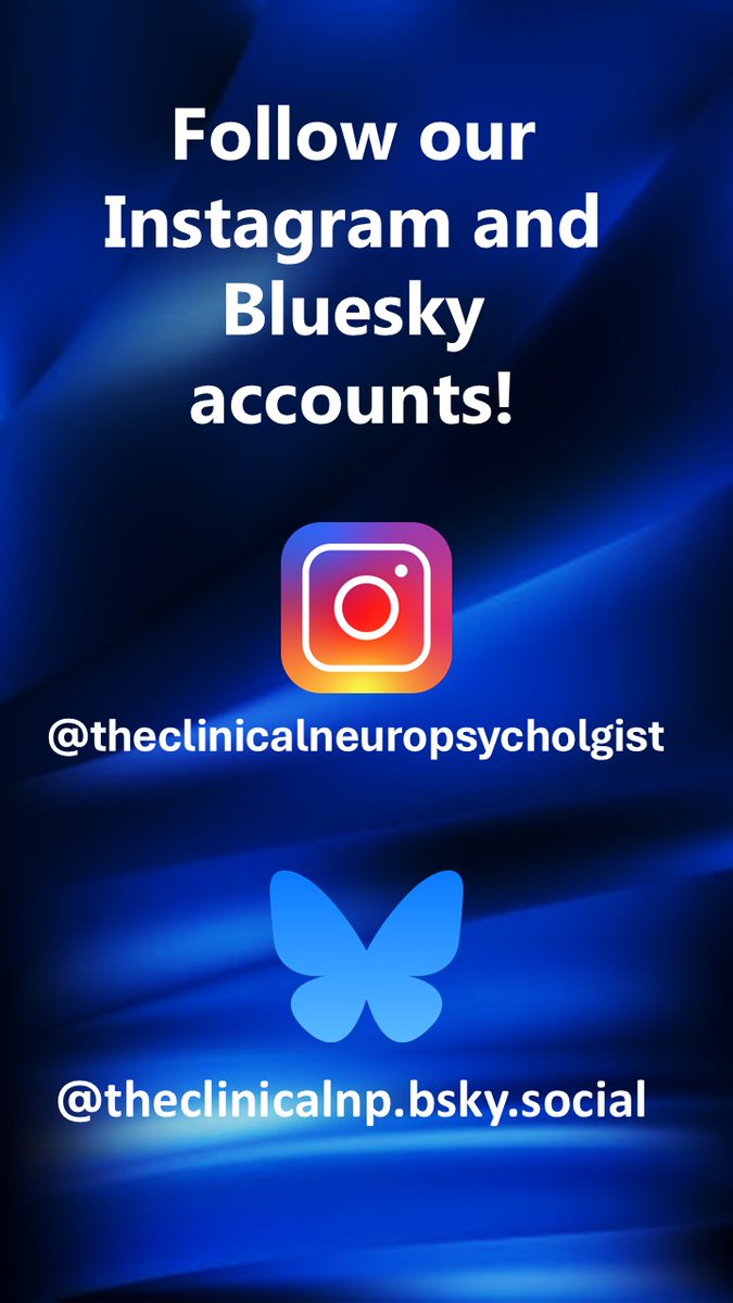 TCN is now on Bluesky! Make sure to follow us there, and on Instagram! #TCN #neuropsychology