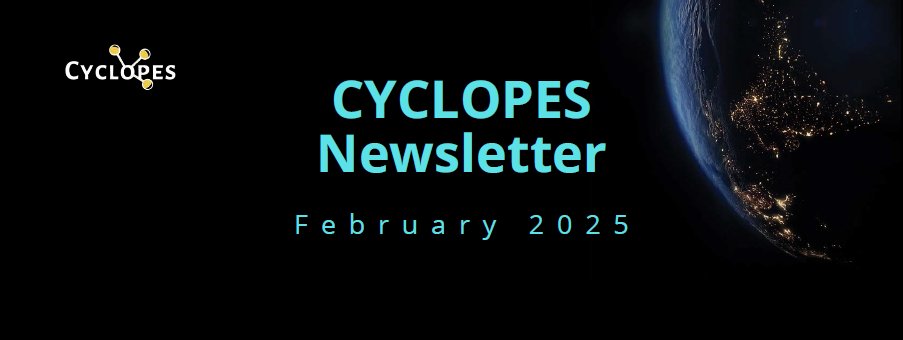 CYCLOPES Newsletter February 2025 has been published!✨ 

We present latest reports and introduce the work done on standardisation supporting the fight against #cybercrime. 

➡️ Read the newsletter on our website: bit.ly/newslet-0225
#projectcyclopes #cyclopesnetwork #h2020