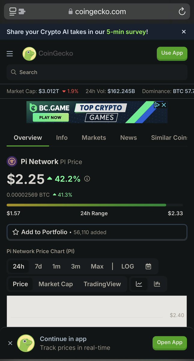 eeveetothemoon's tweet photo. @coingecko #Picoin going up up up. To claim your Pi, follow this link https://t.co/ey5qJDXWrw and use my username (eeveetothemoon) as your invitation code. https://t.co/7Rx5N97smk