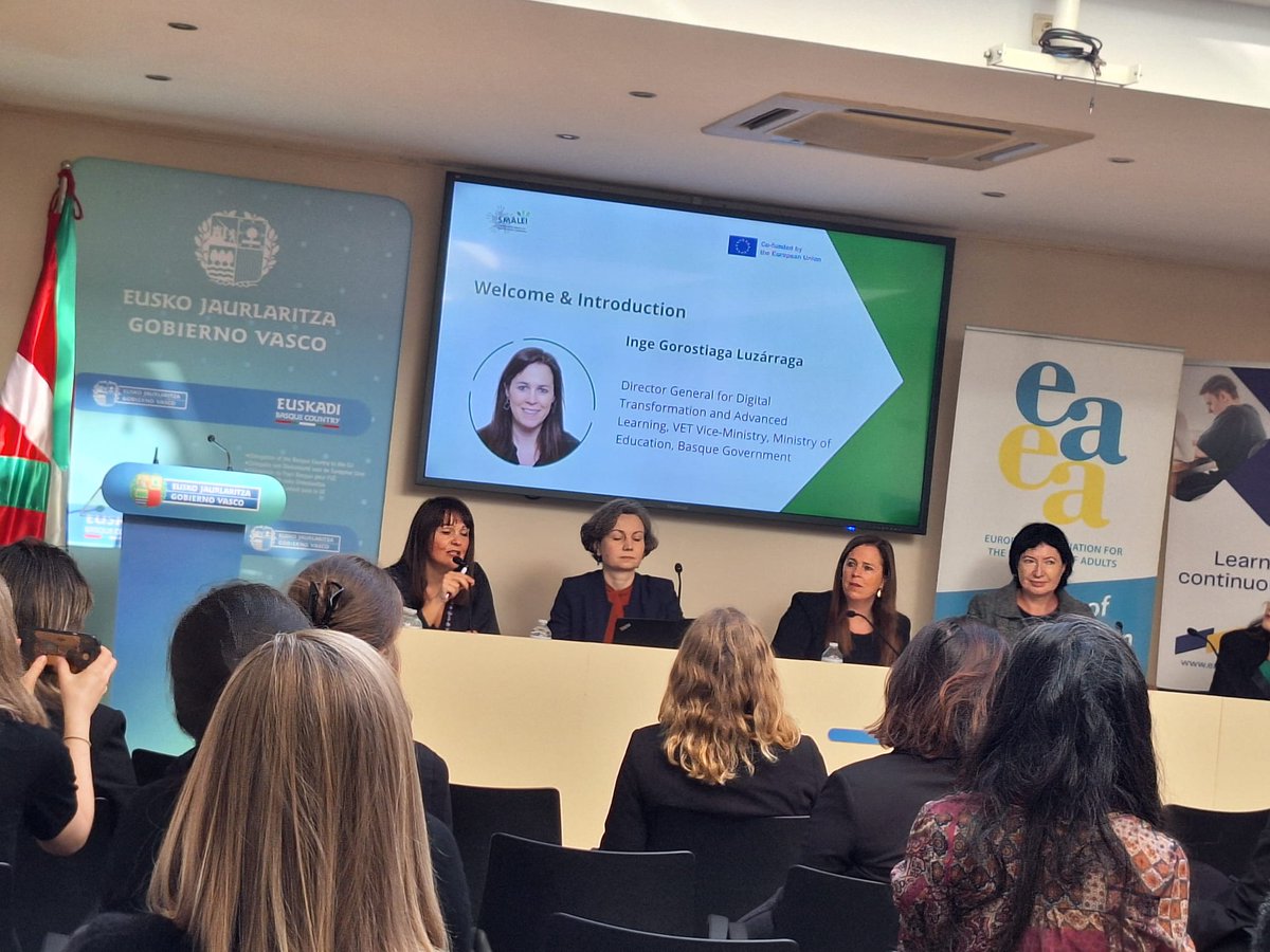 tknika's tweet photo. Eskerrik asko #SMALEI konferentzian parte hartu duzuen guztiei! 
🌍𝐉𝐚𝐬𝐚𝐧𝐠𝐚𝐫𝐫𝐢𝐭𝐚𝐬𝐮𝐧𝐞𝐫𝐚𝐳𝐤𝐨 𝐞𝐫𝐚𝐥𝐝𝐚𝐤𝐞𝐭𝐚𝐧 HEZKUNTZA da daukagun tresna baliagarriena.
💫Inge Gorostiaga @ingegoros
💫Ulrike Pisiotis @EU_Commission
💫Tatjana Babrauskienė @EU_EESC https://t.co/BTE5nB1ZEt