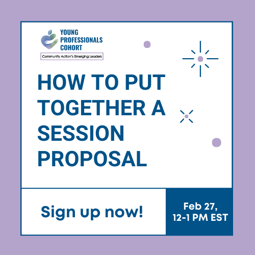 Join us tomorrow for tips &amp; tricks on compiling a conference session proposal. Learn more about sharing your work with local, state, and national audiences! 🗣️

🗓️: Feb. 27, 12-1 PM EST
🖥️: Register via the YPC newsletter