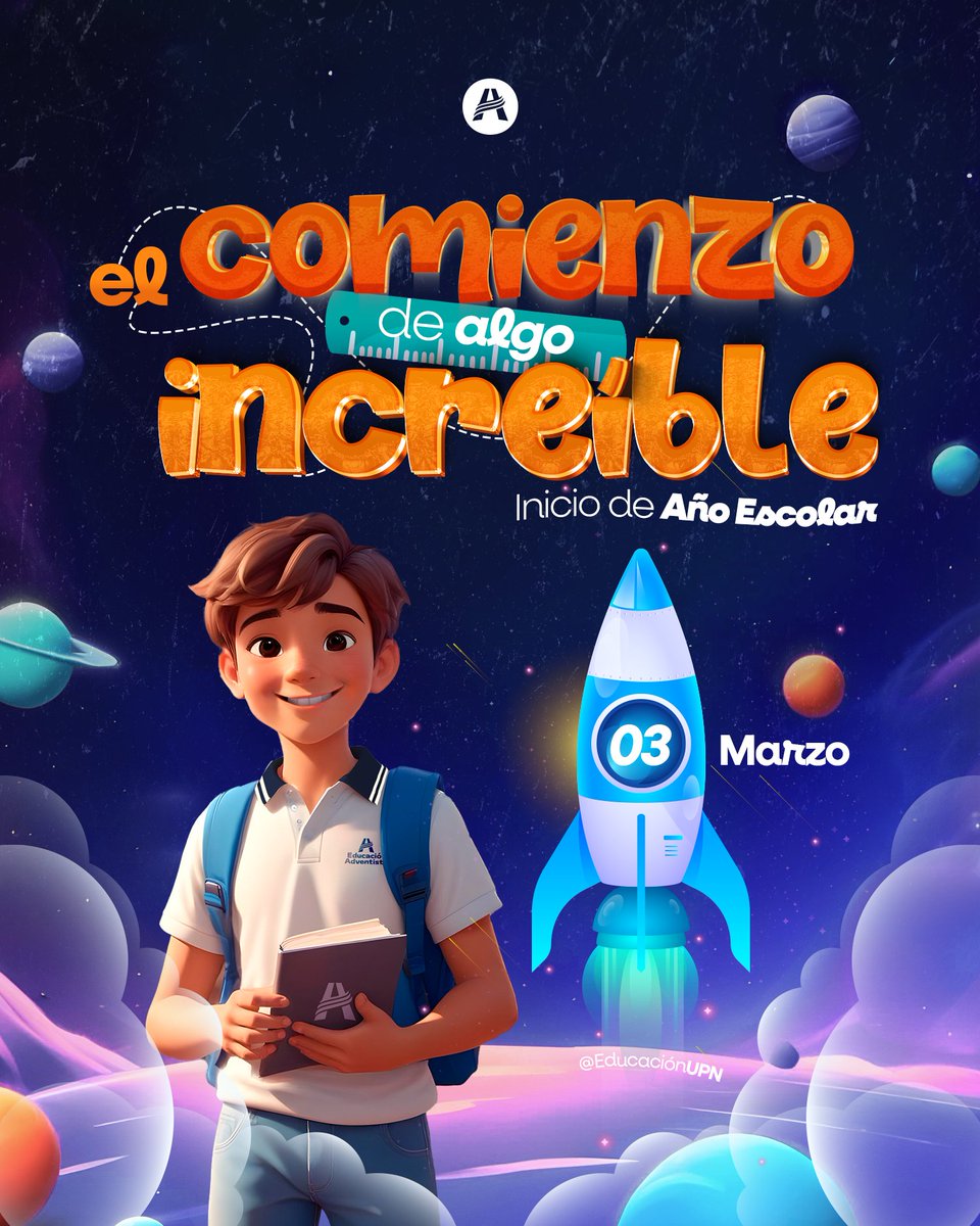 📢✨La cuenta regresiva ha comenzado… ¡el gran día está por llegar! 🎉

💙 Nuestro corazón está feliz porque muy pronto nos reencontraremos en las aulas 📚✨
¿Ya estás listo? 🚀