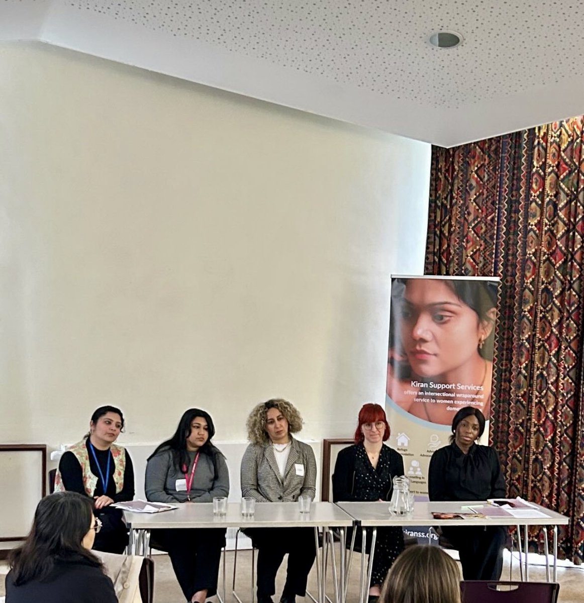 Today, we had the privilege of attending and speaking at <a href="/KiranSupport/">Kiran Support Services</a>’s Immigration Seminar, a crucial space dedicated to discussing the barriers, challenges, and systemic issues faced by migrant women and girls who are survivors of domestic abuse.  1/4 👇🏿