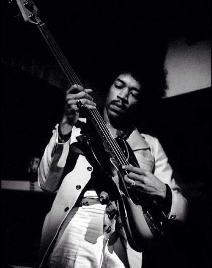 Jimi Hendrix on the bass.