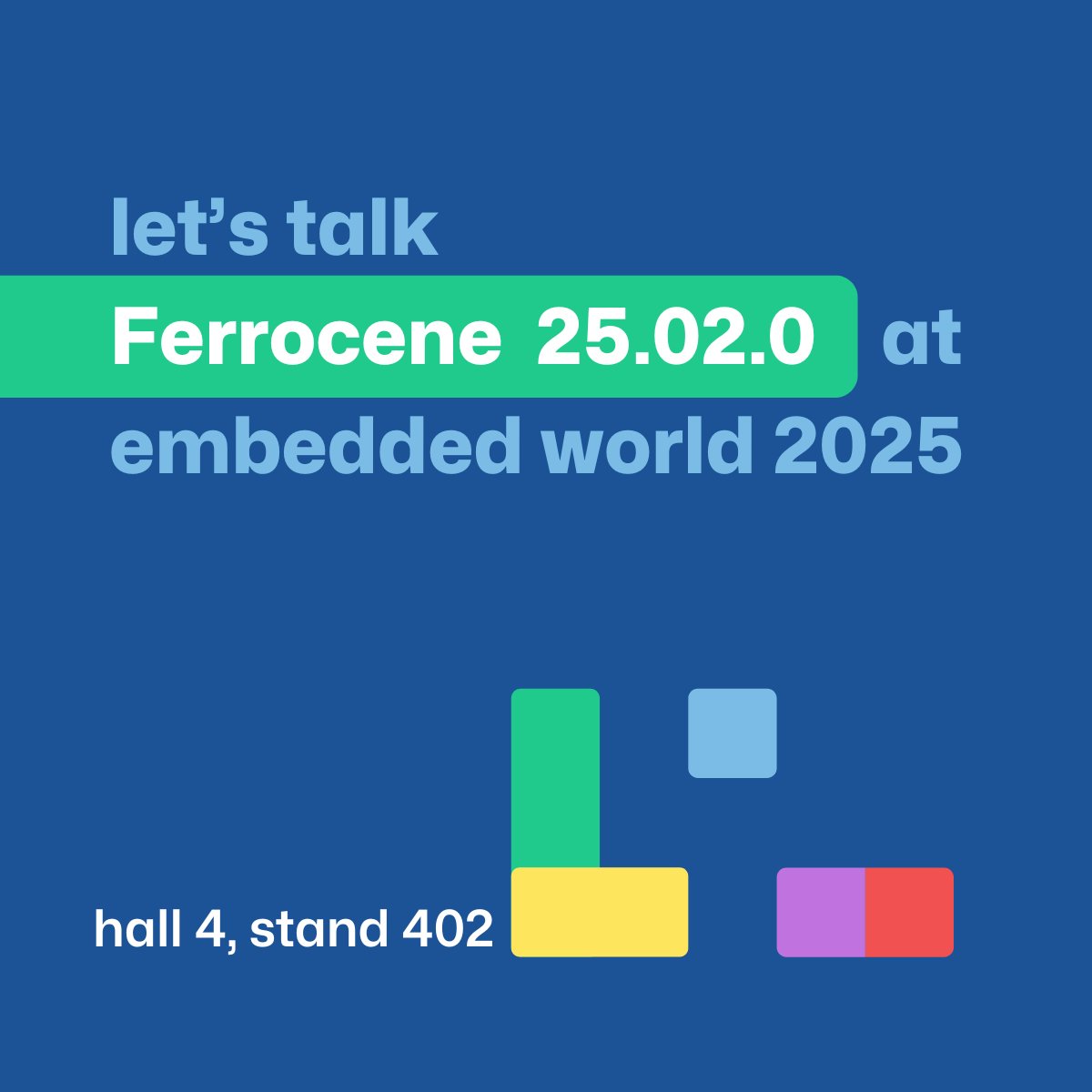 FerrousSystems (@ferroussystems) on Twitter photo 🗣️Attention everyone! We're in your newsfeed to tell you the latest version of Ferrocene, including features from Rust 1.82 and 1.83 are now live. Details and full release notes via the blog: ferrous-systems.com/blog/ferrocene…
Come see us at #embeddedworld <a href="/NuernbergMesse/">NürnbergMesse</a> next month! 🗣️Attention everyone! We're in your newsfeed to tell you the latest version of Ferrocene, including features from Rust 1.82 and 1.83 are now live. Details and full release notes via the blog: ferrous-systems.com/blog/ferrocene…
Come see us at #embeddedworld <a href="/NuernbergMesse/">NürnbergMesse</a> next month!